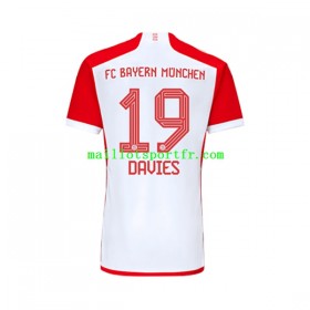 Maillot de Foot Bayern Munich Alphonso Davies 19 Domicile 2023/24